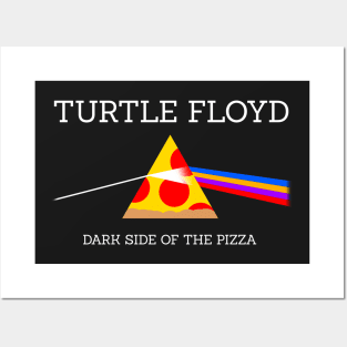 Turtle Floyd - Dark Side of the Pizza Posters and Art